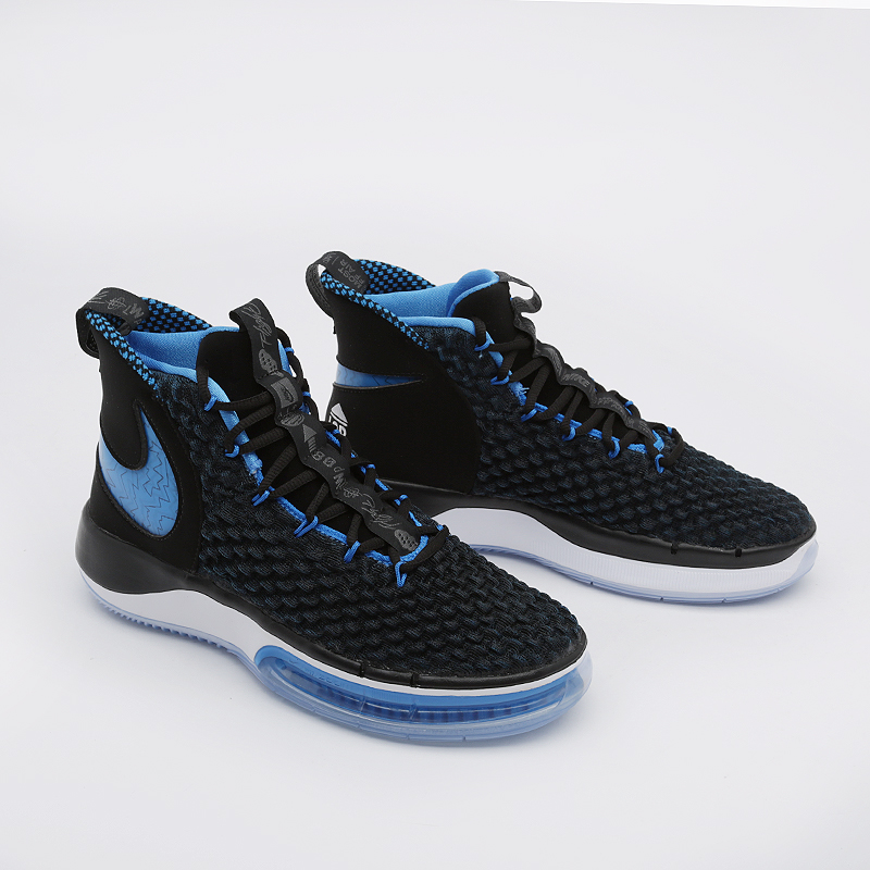 мужские черные баскетбольные кроссовки Nike Alphadunk BQ5401-002 - цена, описание, фото 1
